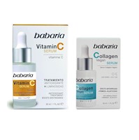 Serum Vitamina C + Serum Collagen Vegan - Babaria